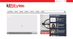 Desktop Screenshot of ktstyles.com